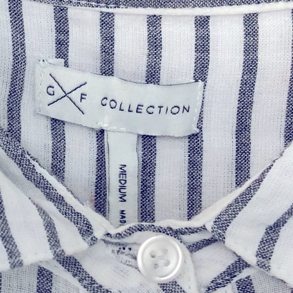 Striped Button Up - Picture 3 of 3
